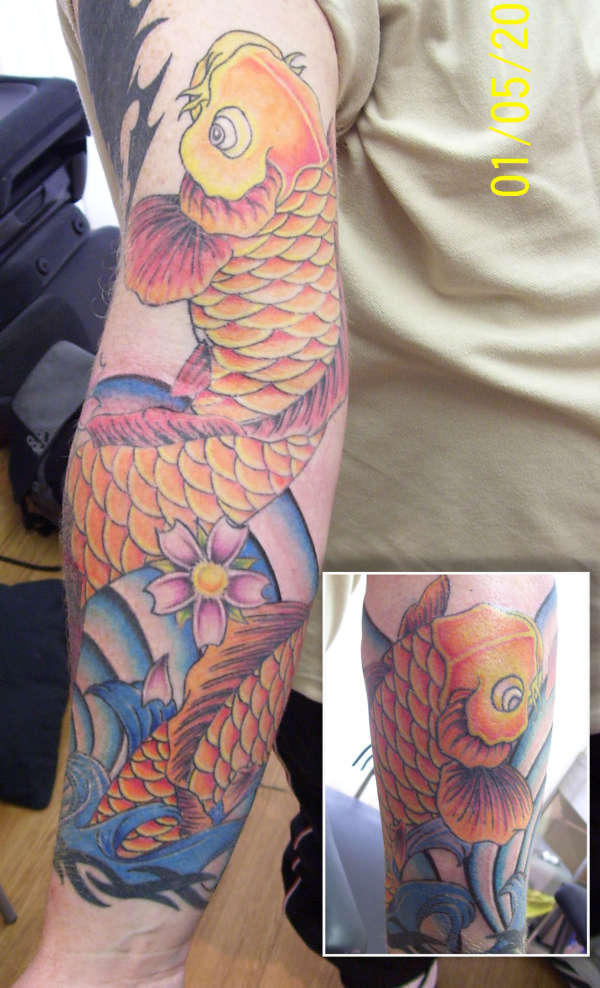Koi Tattoo Sleeve tattoo
