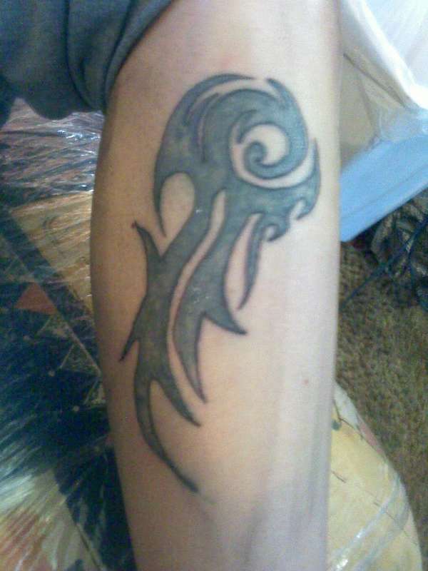 Leg cover tattoo