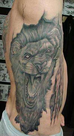 Lion tattoo