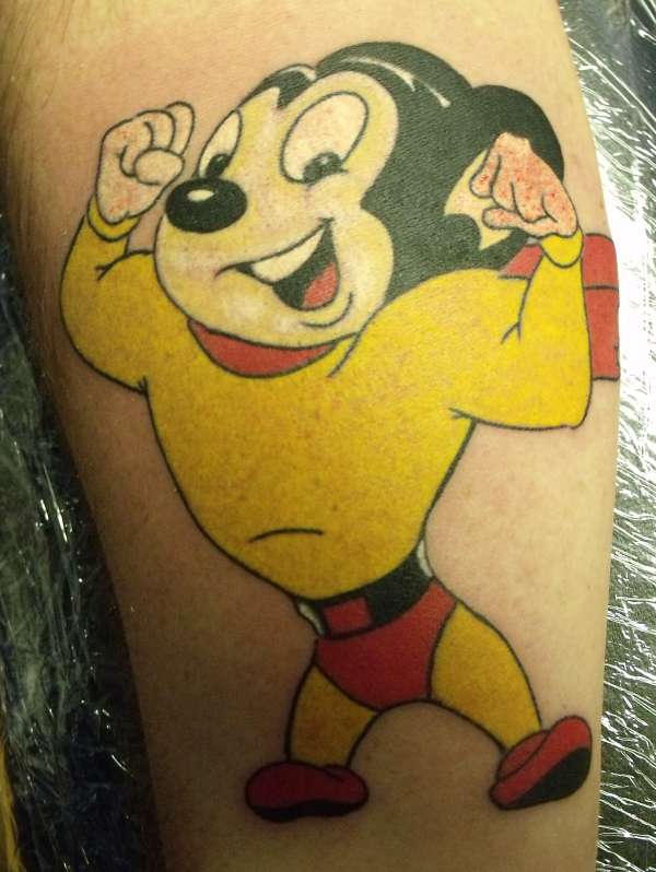 MIGHTY MOUSE tattoo