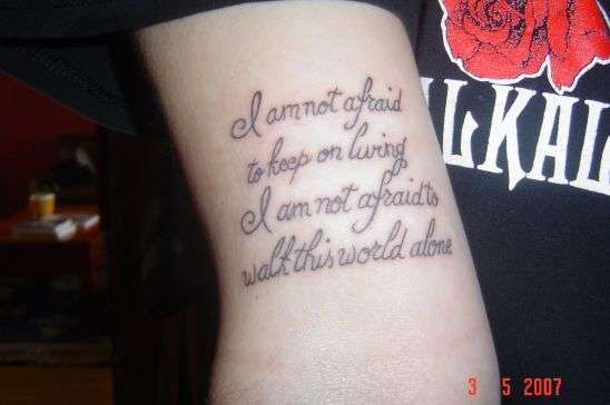 My Chemical Romance Tattoo tattoo