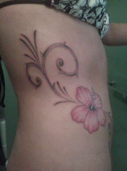 My hawaiian flower :) tattoo