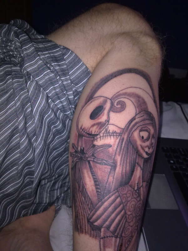 Nightmare before christmas tattoo