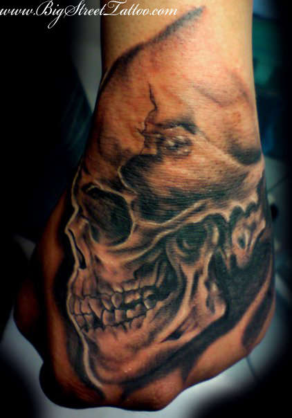 Skull tattoo