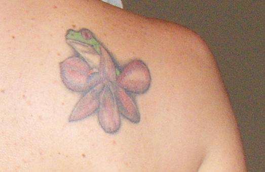 Tree Frog tattoo