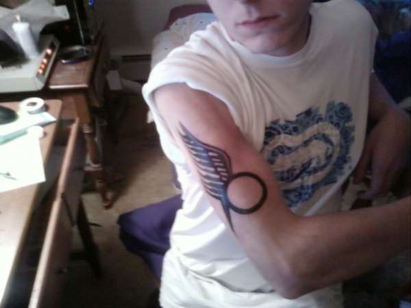 Tribal Wing tattoo