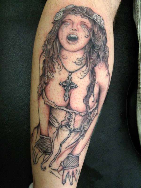Vampire tattoo