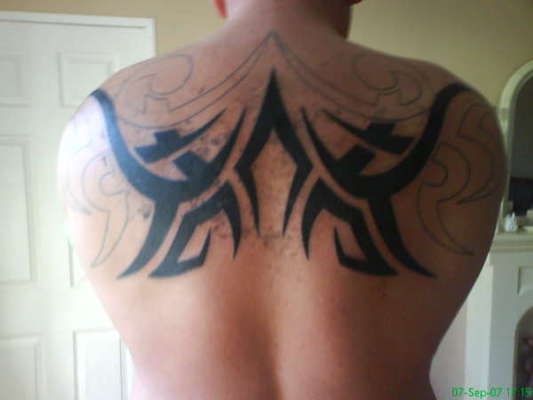 also me back tattoo