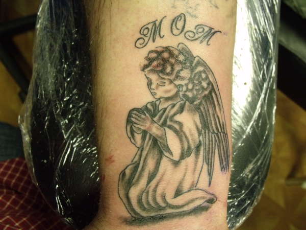 angel tattoo