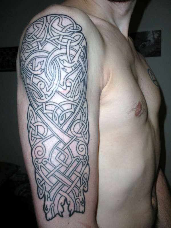 bicep tattoo