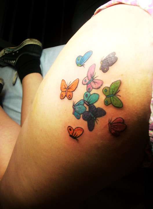 butterflies take 2 tattoo