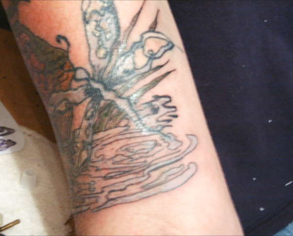 dragon fly tattoo