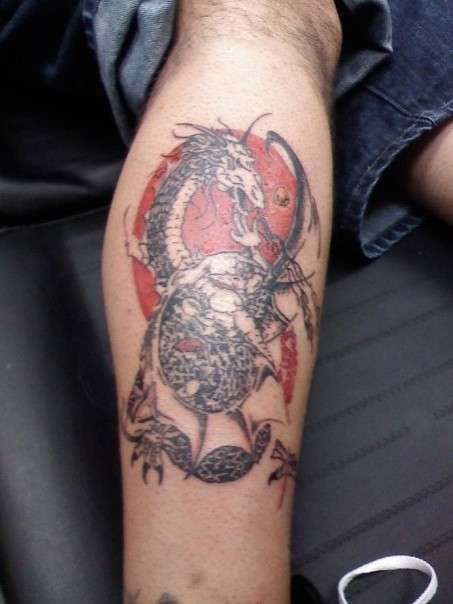 dragon tattoo