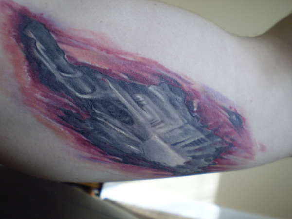 flesh wound tattoo