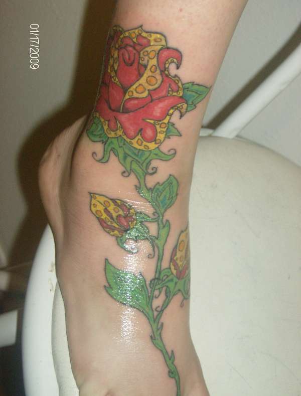 flower tattoo
