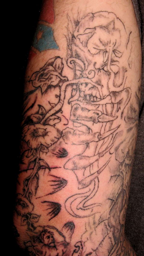 flowers tattoo