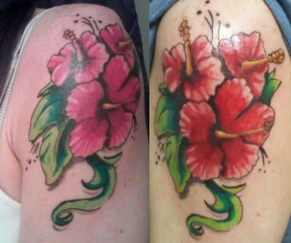 hibiscus tattoo