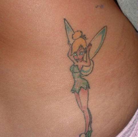 Tinkerbell tattoo