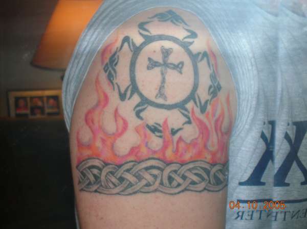 fire tat tattoo
