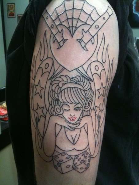 "lady luck" tattoo