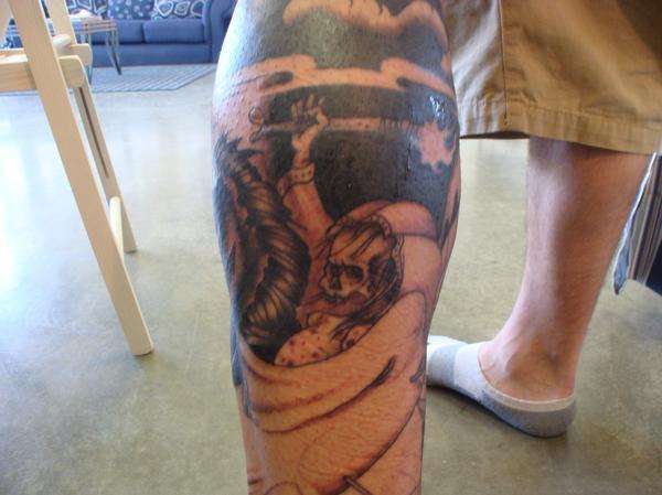 leg sleeve 2 of 4 tattoo