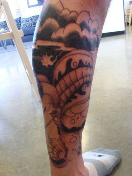 leg sleeve 4 of 4 tattoo
