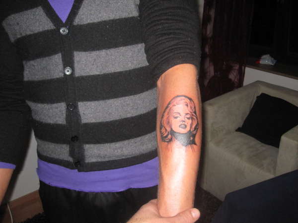 marilyn tattoo