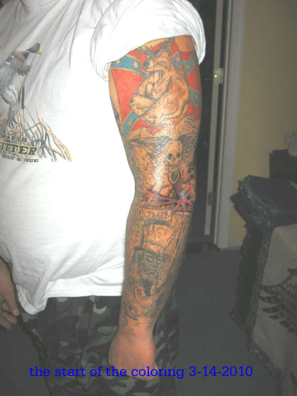 my left arm tattoo