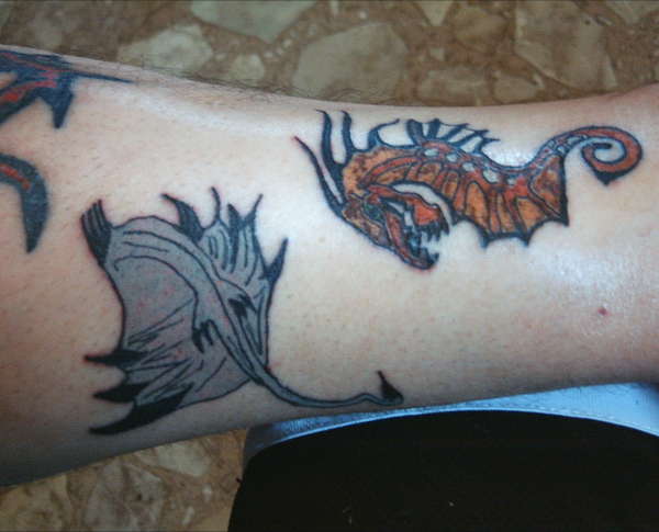 sea life tattoo