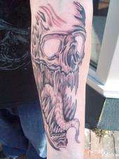 skull tattoo
