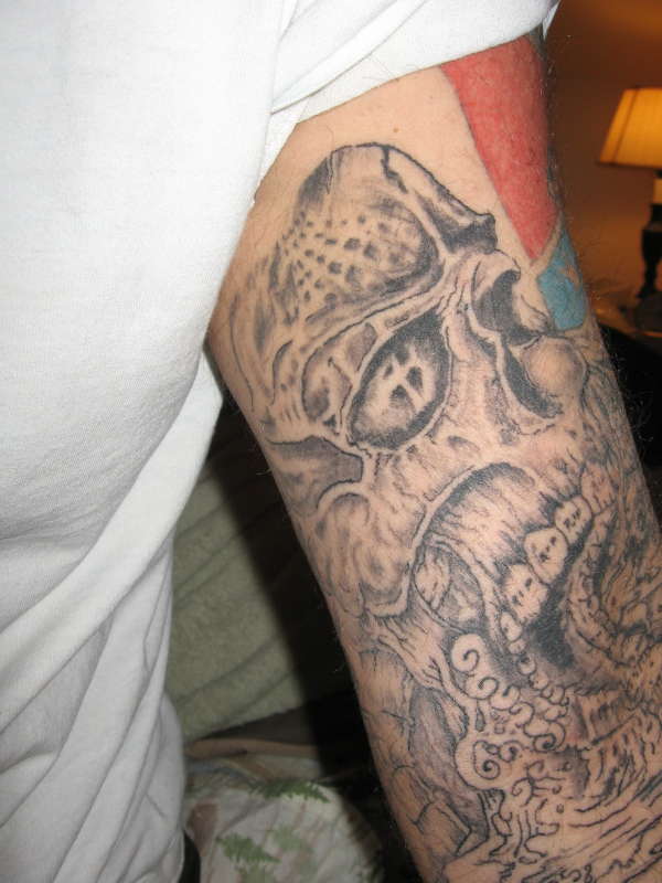 skull tattoo