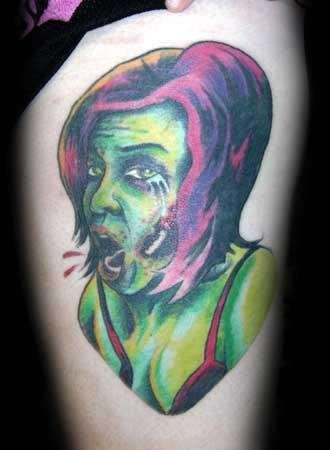 zombie tattoo