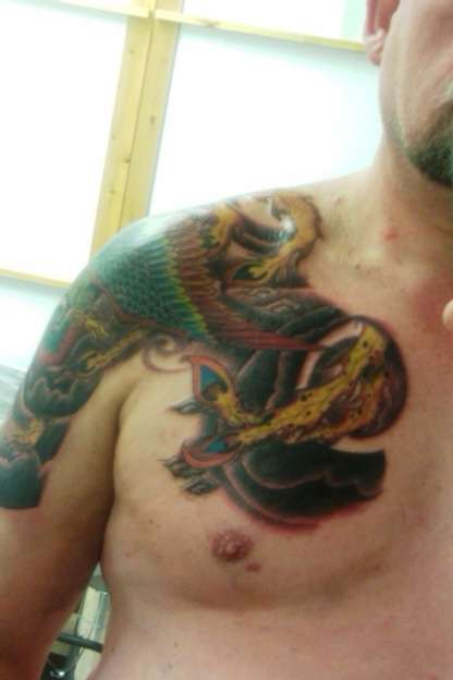 1 of 3 - Phoenix tattoo