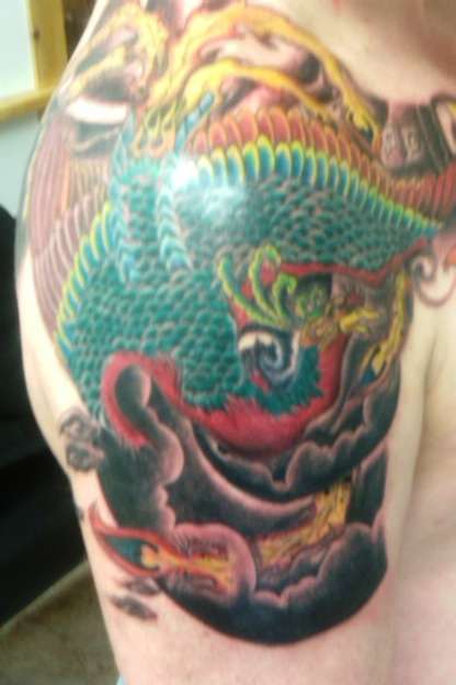 2 of 3 Phoenix tattoo