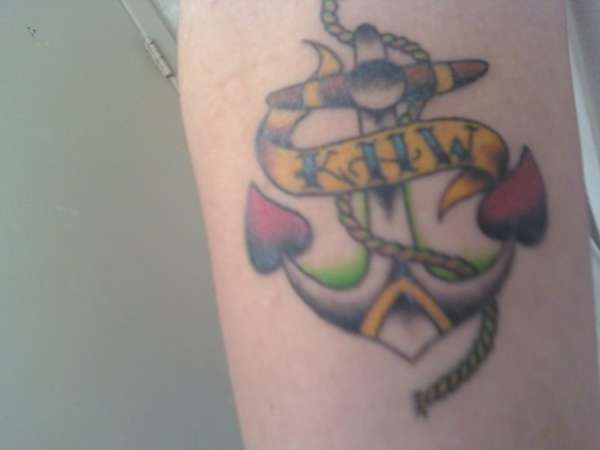 Anchor tattoo