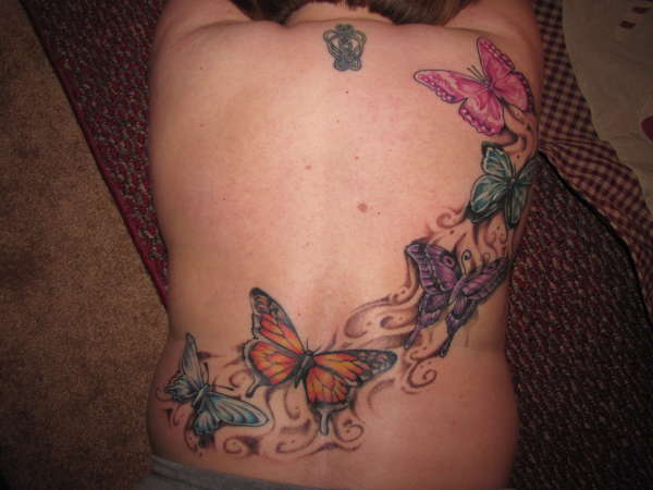 Butterfly Family tattoo