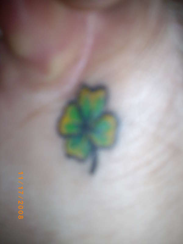 Clover tattoo