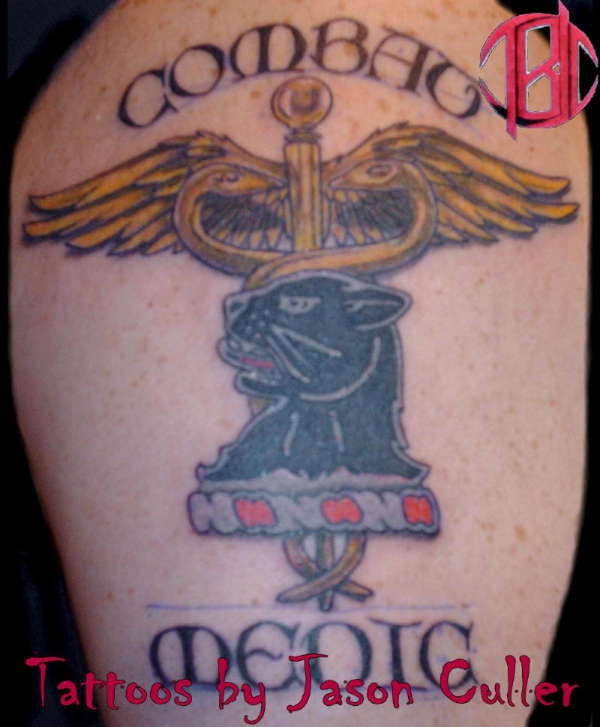 Combat Medic tattoo.
