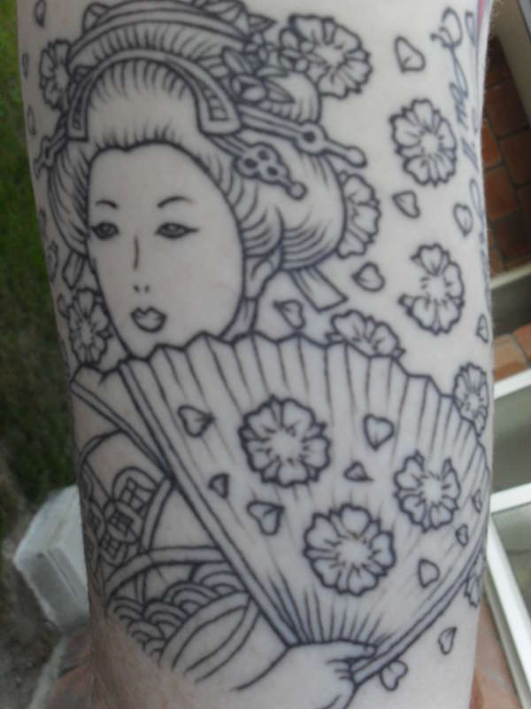 Geisha tattoo