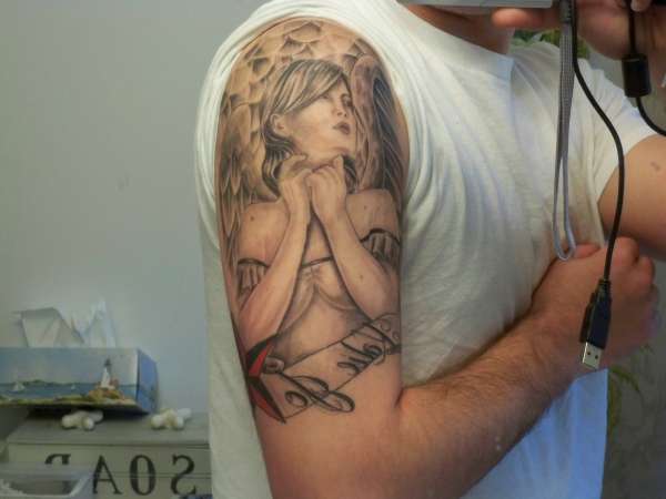 Guardian Angel tattoo