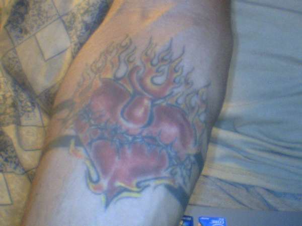 Heart on my sleeve tattoo
