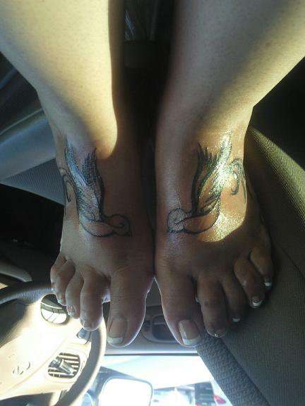 Lucky sparrows2 tattoo