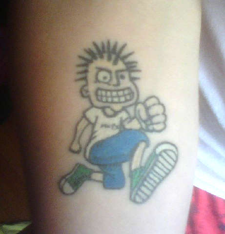 MXPX Pokinatcha Punk tattoo