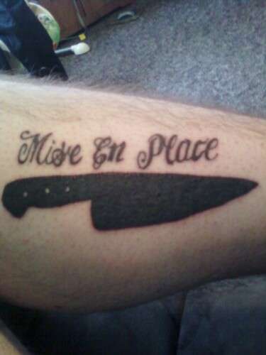 Misen En Place tattoo