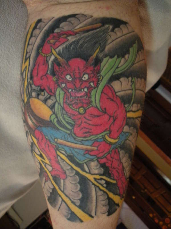 Raijin tattoo