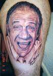 Sid James tattoo