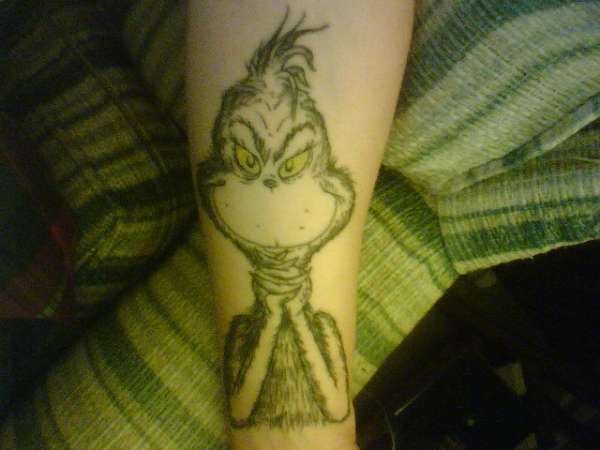 The Grinch tattoo