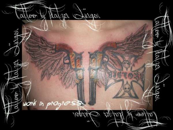 Wings tattoo