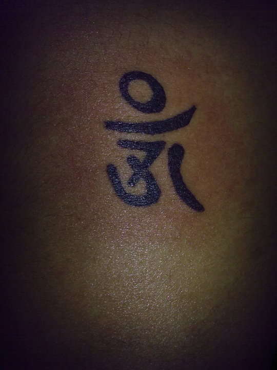 aum tattoo