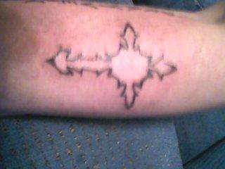 cross tattoo